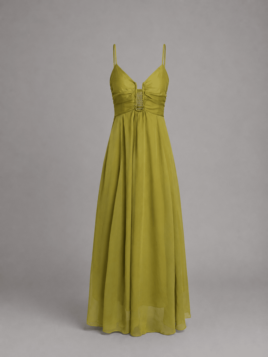ZARA - VESTIDO MAXI DRAPEADO - Vestido - Elira Moore