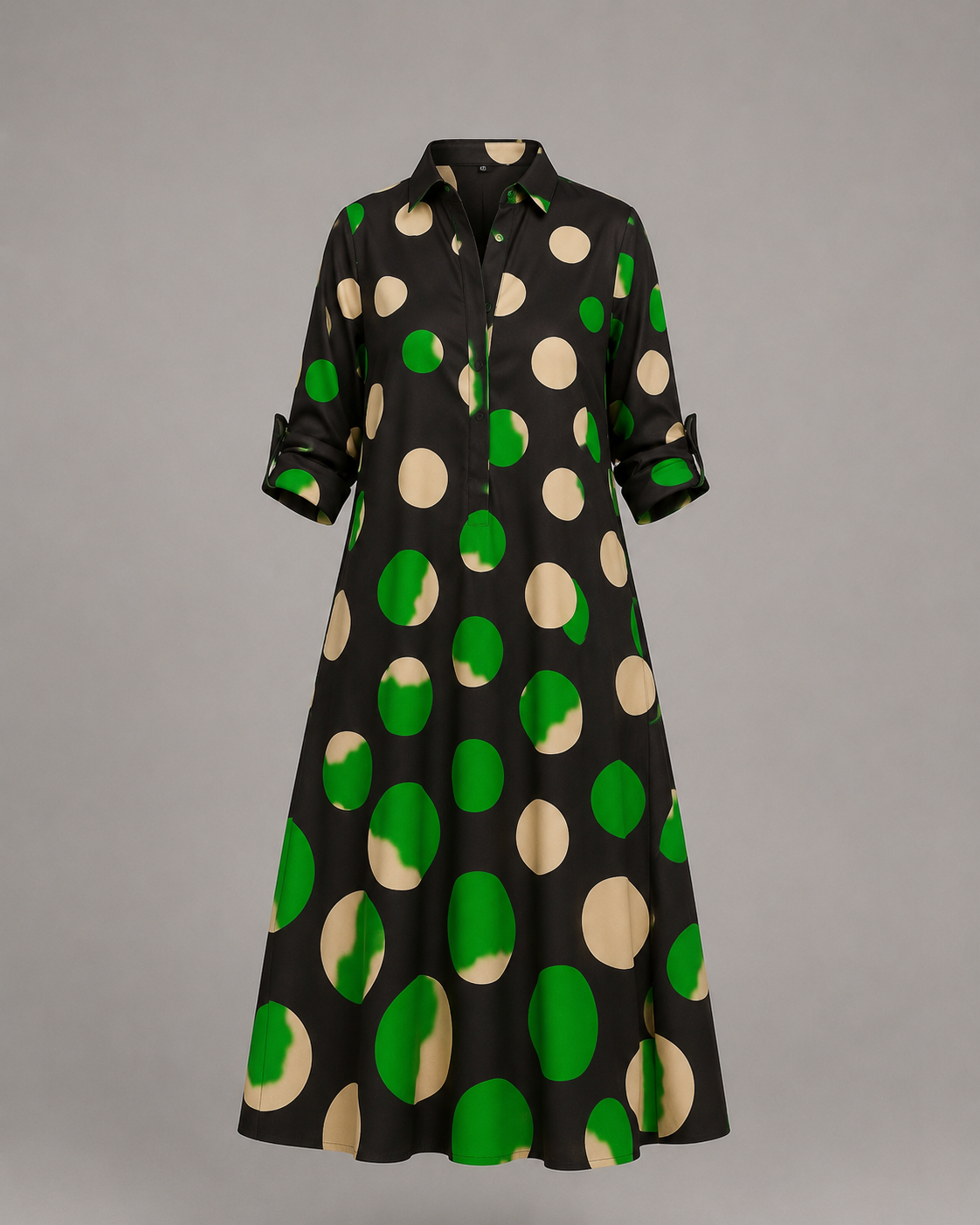 NAOMI - VESTIDO MIDI ELEGANTE