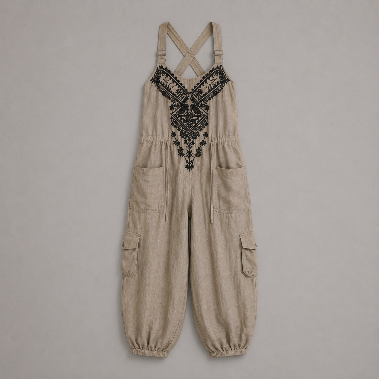ERMINILDE - MONO BOHEMIO BORDADO