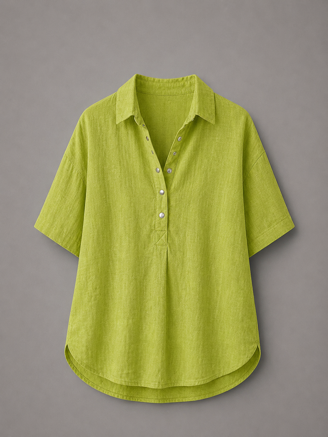 TESSA - BLUSA CON CUELLO Y BOTONES