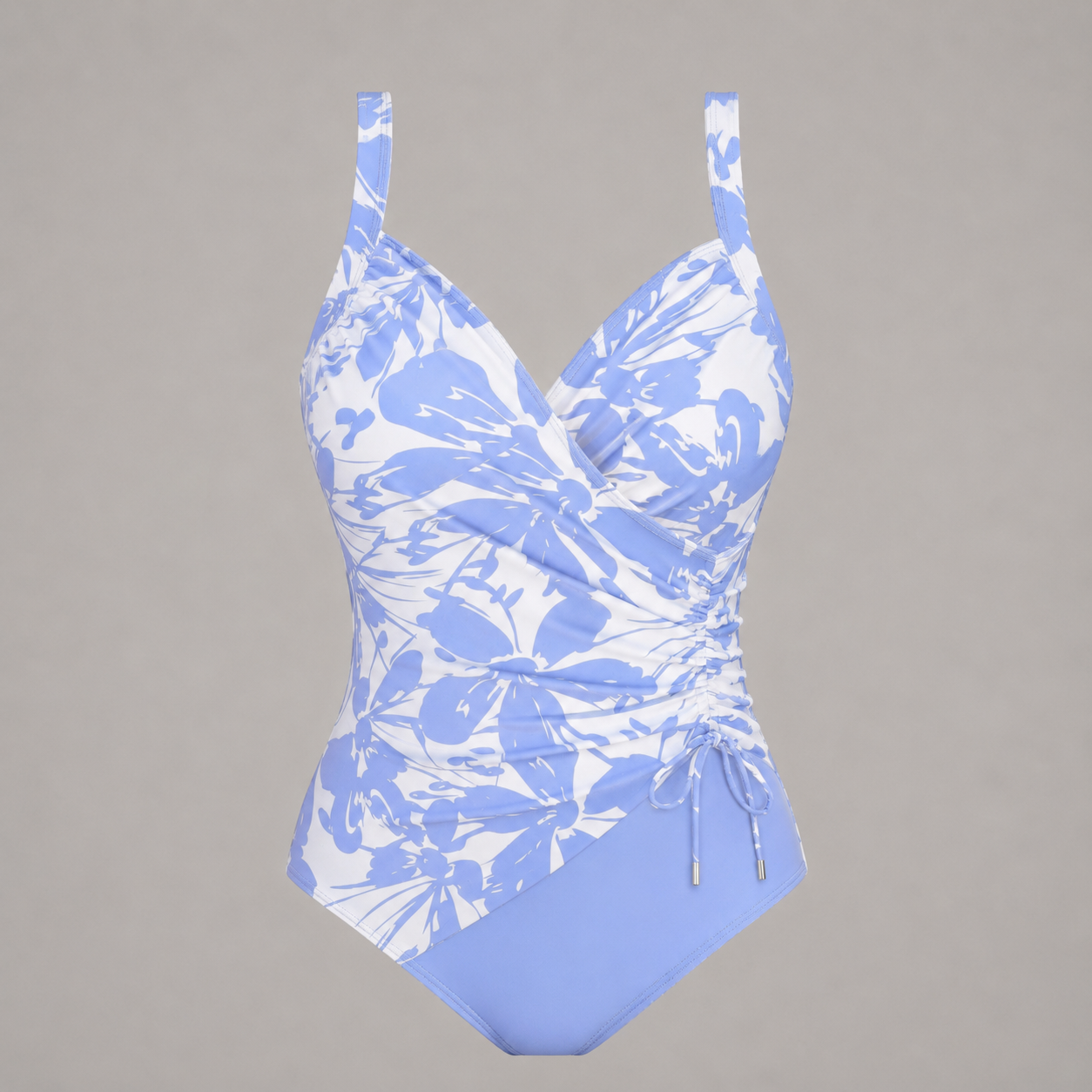 CAMILA - BAÑADOR CRUZADO ESTAMPADO