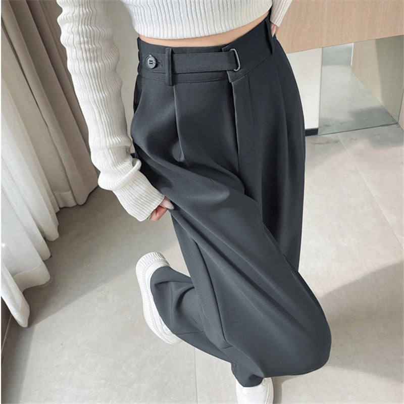 VERÓNICA - PANTALÓN PLISADO CAÍDA ANCHA