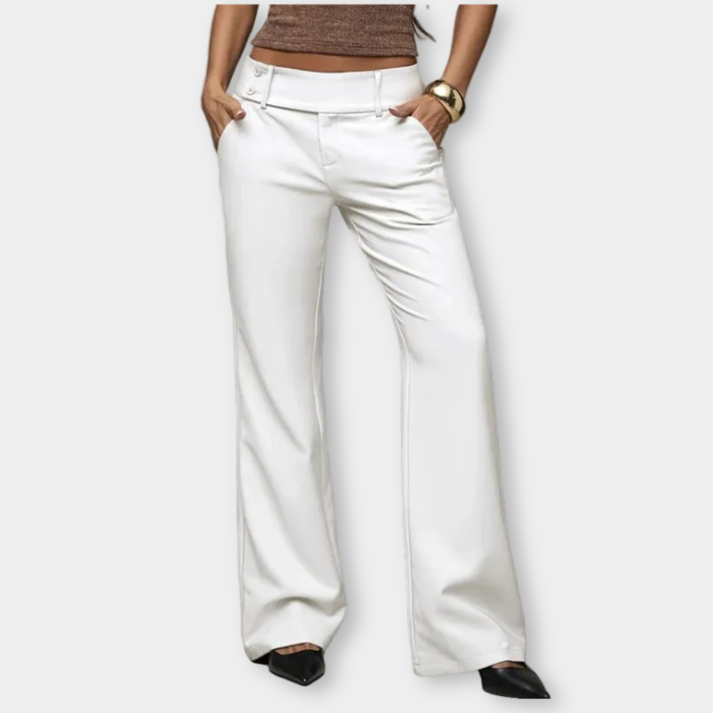 INÉS - PANTALÓN ACAMPANADO