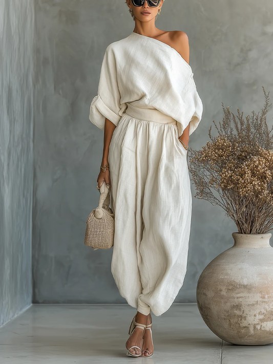 MILA - CONJUNTO OFF SHOULDER