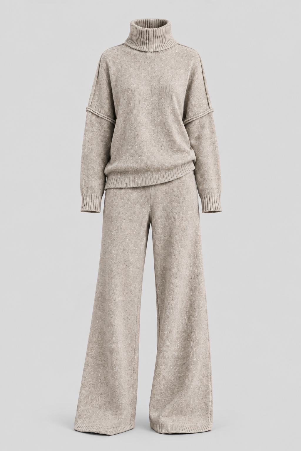 Conjunto ROSARIO con fondo gris claro