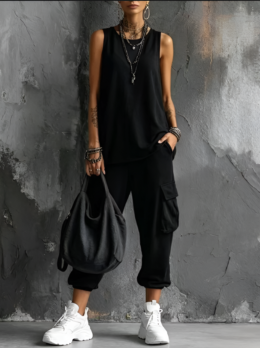 FLORENCIA - CONJUNTO CASUAL CON BOLSILLOS