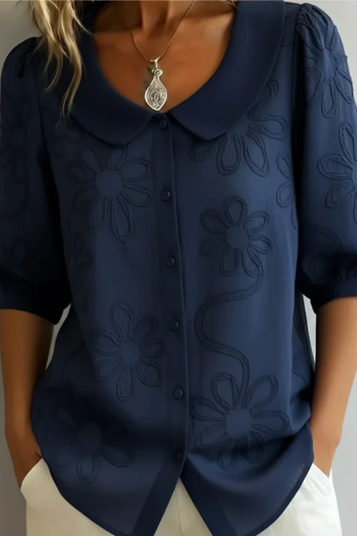 FIORA - BLUSA ELEGANTE FLORAL