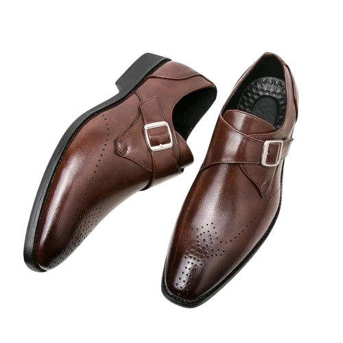 Zapatos Monk Strap Ashford Puntera Perforada