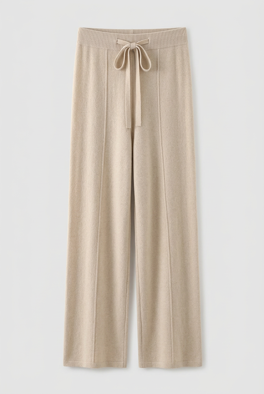LUCÍA - PANTALÓN ANCHO DE PUNTO