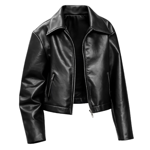 Chaqueta Biker en Polipiel Premium