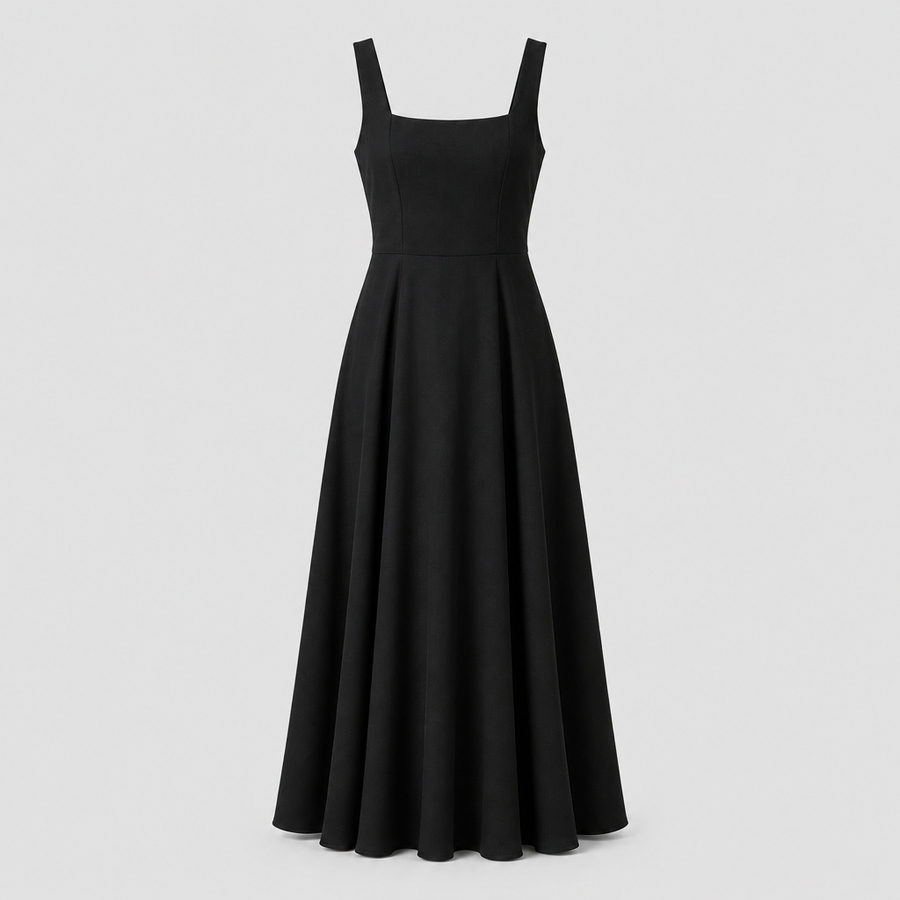 MELISA - VESTIDO NEGRO