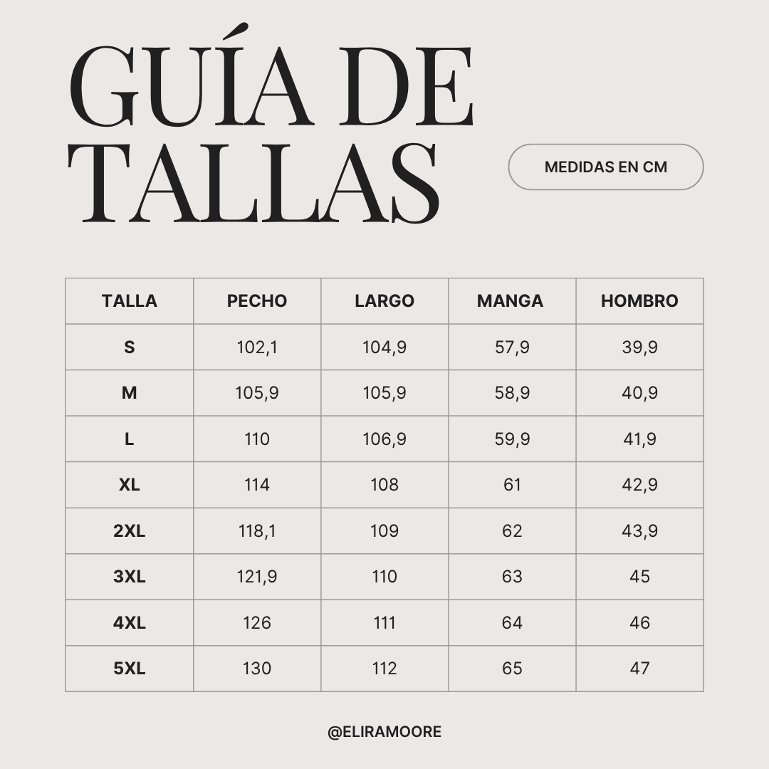 Guía de tallas para ANNMARIE - VESTIDO MIDI